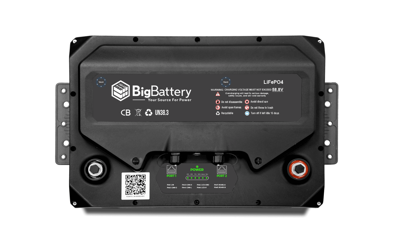 BigBattery HUSKY 2 48V 100Ah 5.12kWh LiFePO4 Battery - Image 4