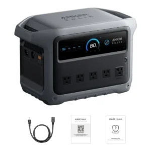 Anker SOLIX C1000 Gen 2 1024Wh Power Station + 400W Solar Panel