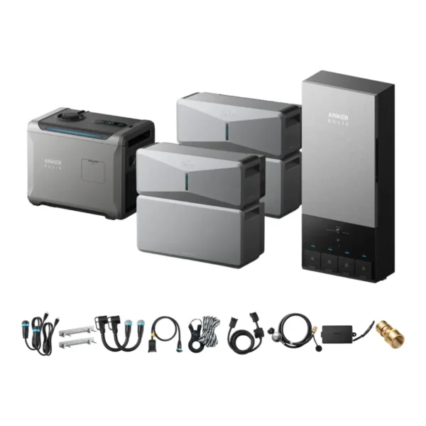 Anker SOLIX E10 Dual Module Kit + Power Dock + Smart Generator Anker SOLIX E10 Dual Module Kit + Power Dock + Smart Generator