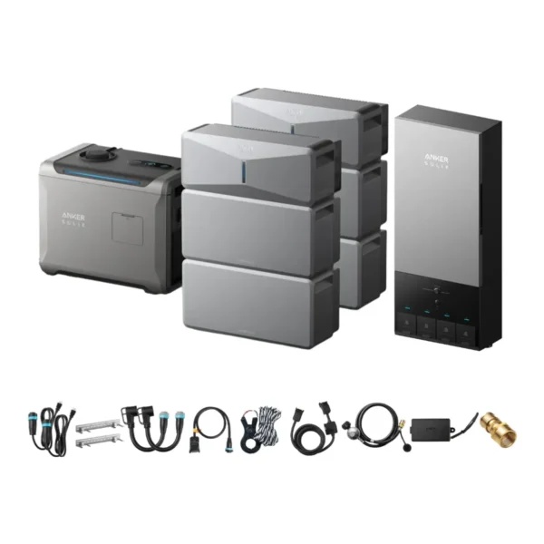 Anker SOLIX E10 Dual Module Kit + Power Dock + Smart Generator - view 2 Anker SOLIX E10 Dual Module Kit + Power Dock + Smart Generator - view 2