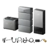 Anker SOLIX E10 Infinite Backup Kit + Smart Generator 5500 - view 3 Anker SOLIX E10 Infinite Backup Kit + Smart Generator 5500 - view 3