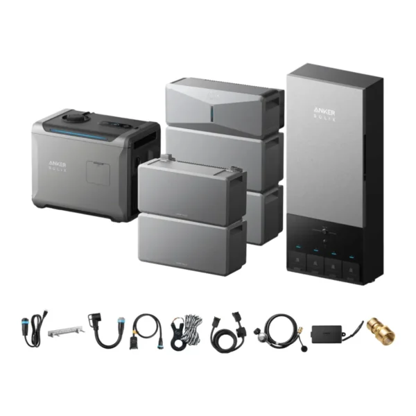 Anker SOLIX E10 Infinite Backup Kit + Smart Generator 5500 - view 4 Anker SOLIX E10 Infinite Backup Kit + Smart Generator 5500 - view 4