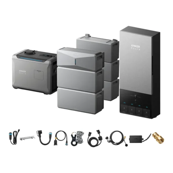 Anker SOLIX E10 Infinite Backup Kit + Smart Generator 5500 - view 5 Anker SOLIX E10 Infinite Backup Kit + Smart Generator 5500 - view 5