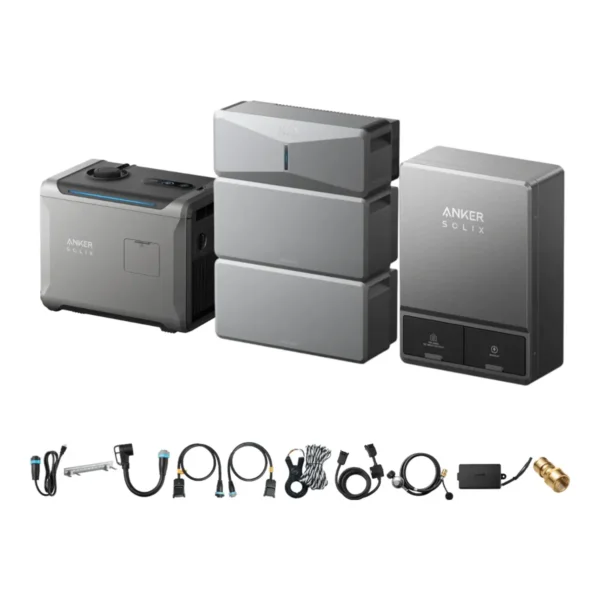 Anker SOLIX E10 + Smart Inlet Box + Smart Generator 5500 Kit - view 2 Anker SOLIX E10 + Smart Inlet Box + Smart Generator 5500 Kit - view 2