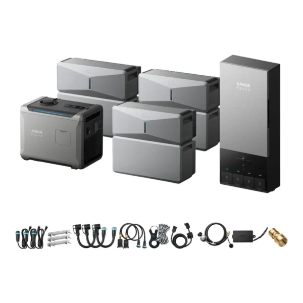 Anker SOLIX E10 Triple Module Kit + Power Dock + Smart Generator Anker SOLIX E10 Triple Module Kit + Power Dock + Smart Generator