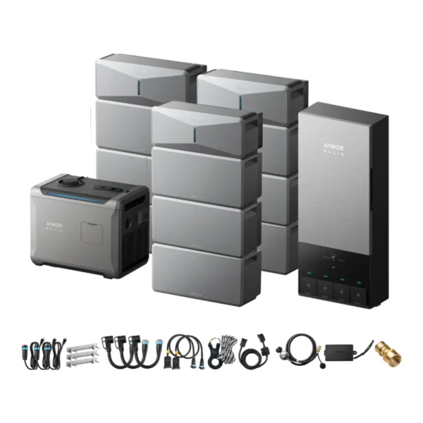 Anker SOLIX E10 Triple Module Kit + Power Dock + Smart Generator - view 3 Anker SOLIX E10 Triple Module Kit + Power Dock + Smart Generator - view 3