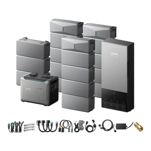 Anker SOLIX E10 Triple Module Kit + Power Dock + Smart Generator - view 5 Anker SOLIX E10 Triple Module Kit + Power Dock + Smart Generator - view 5