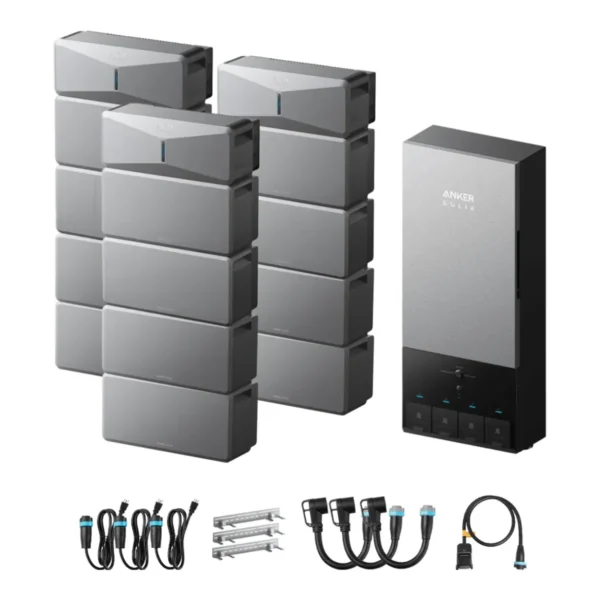 Anker SOLIX E10 Triple Power Module Kit + Power Dock - view 4 Anker SOLIX E10 Triple Power Module Kit + Power Dock - view 4