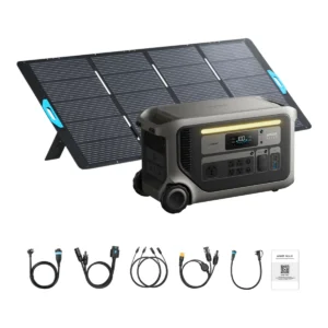 Anker SOLIX F3000 Solar Generator + 400W Portable Solar Panels