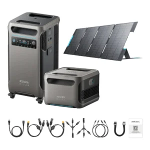 Anker SOLIX F3800 + BP3800 Battery + 400W Solar Panel Anker SOLIX F3800 + BP3800 Battery + 400W Solar Panel