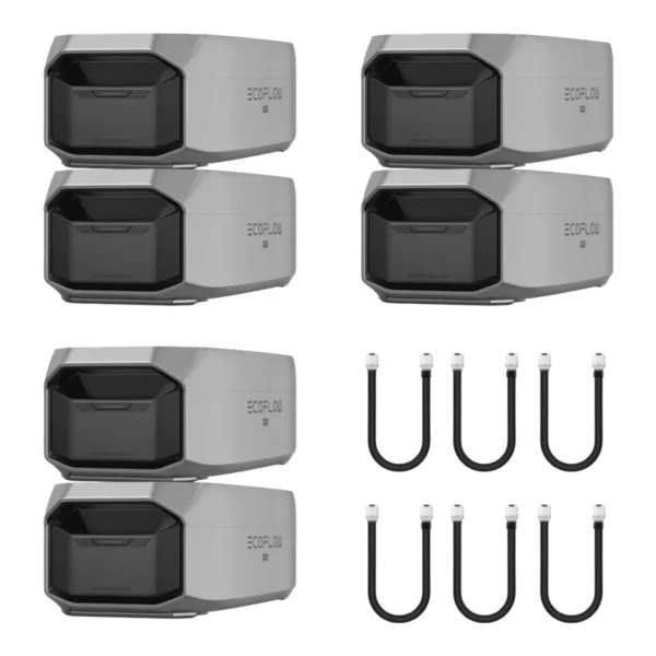 EcoFlow DELTA Pro 3 Extra Battery Multi-Pack, 4096Wh Each - view 4 EcoFlow DELTA Pro 3 Extra Battery Multi-Pack, 4096Wh Each - view 4