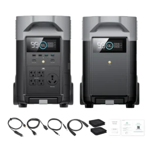 EcoFlow DELTA Pro + Smart Extra Battery, 7.2kWh 3600W