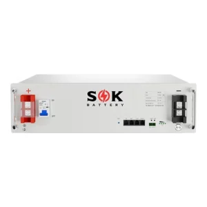 SOK 48V 100Ah Server Rack LiFePO4 Battery, Heated